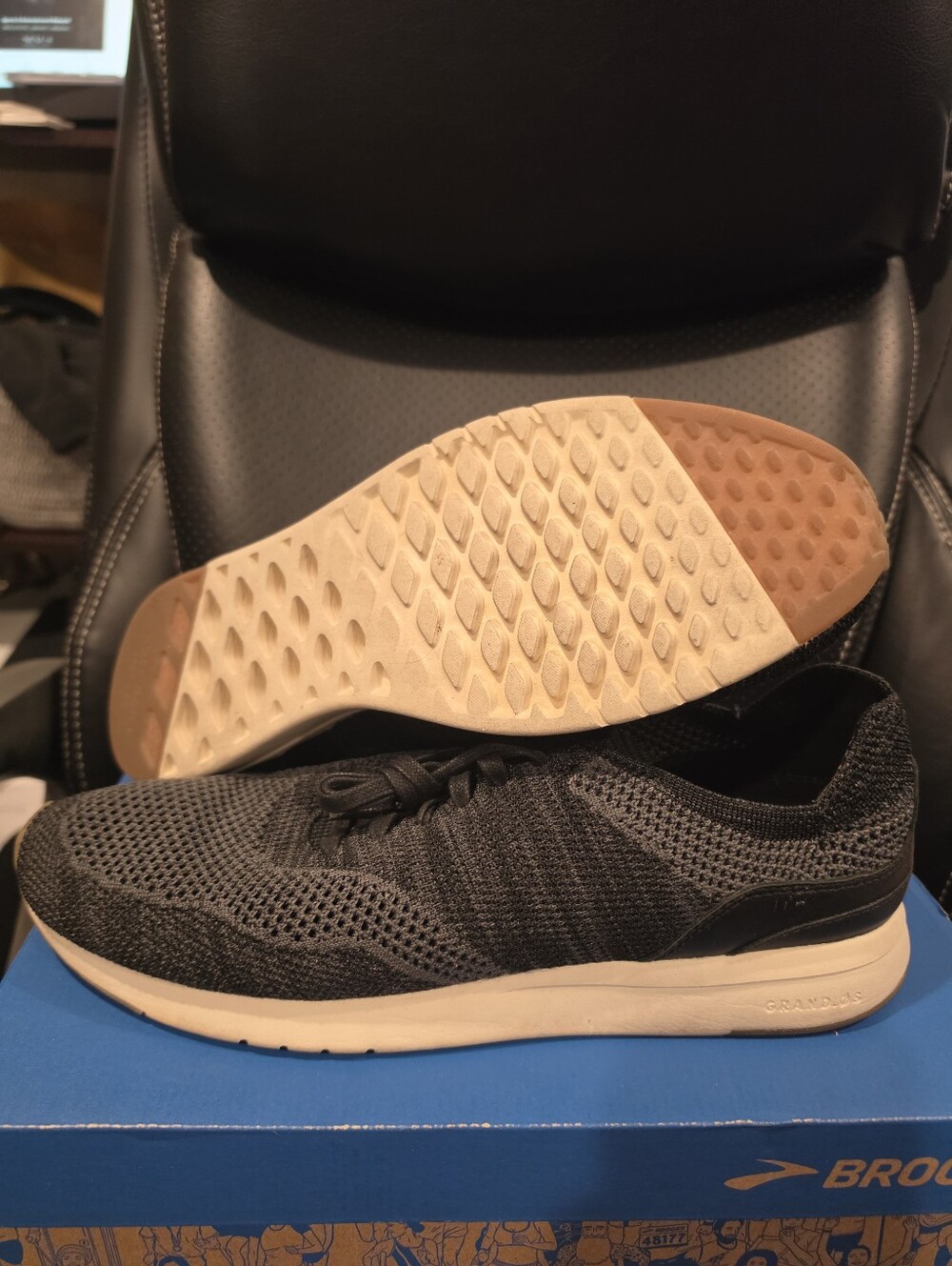 Cole Haan Grandpro Stitchlite Shoes Mens Size 13 Sneakers Black White